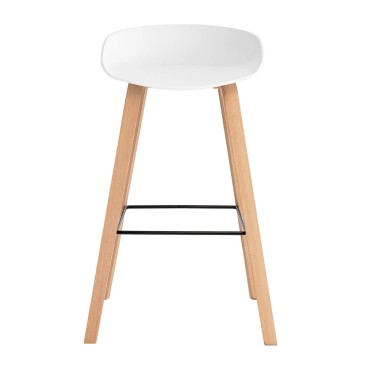 Tabouret de style scandinave adapté à la cuisine et au bar | Somcasa