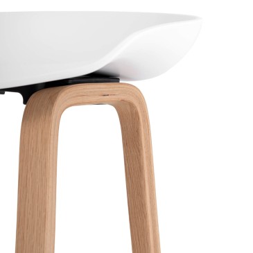 Tabouret de style scandinave adapté à la cuisine et au bar | Somcasa