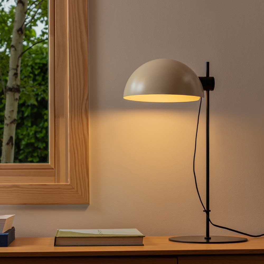 Dominica Table Lamp in Steel, Elegant and Functional