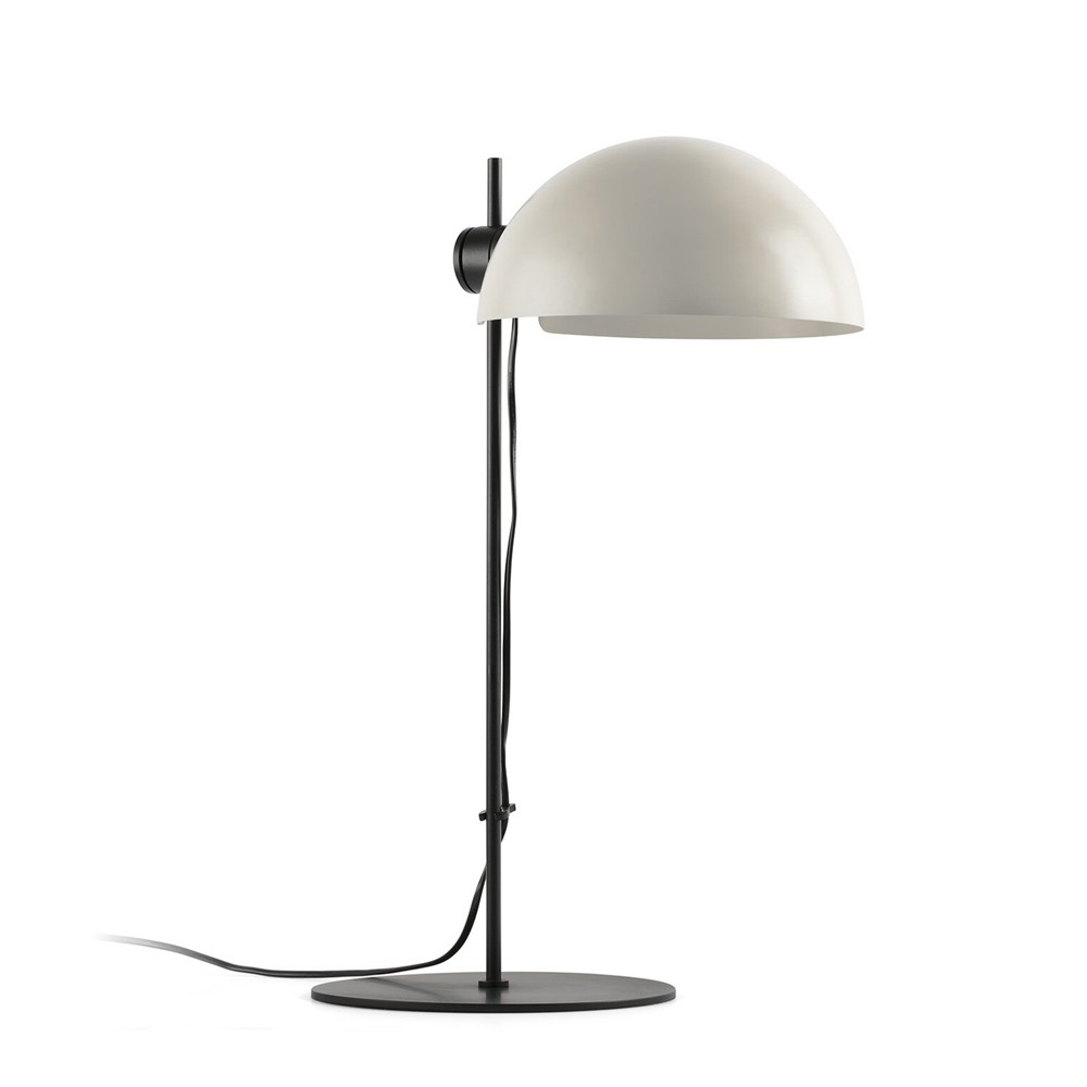 Lampe de table Dominica en acier, élégante et fonctionnelle