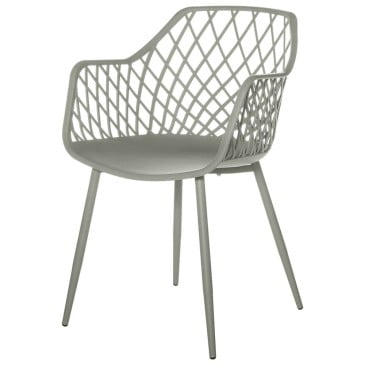 Somcasa Charlotte chair in polypropylene suitable for indoors and outdoors