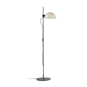 Dominica vloerlamp in staal, elegant en functioneel