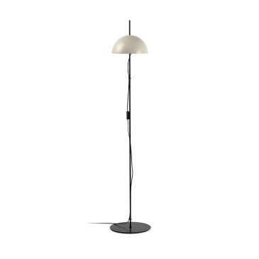 Dominica Floor Lamp in Steel, Elegant and Functional