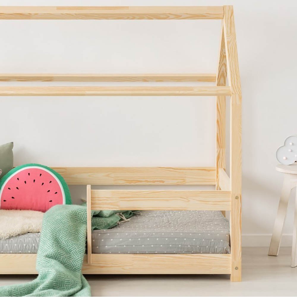 Single bed for children's room in the shape of a house | Kasa-Store