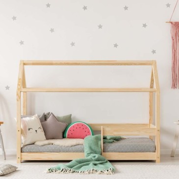 Single bed for children's room in the shape of a house | Kasa-Store