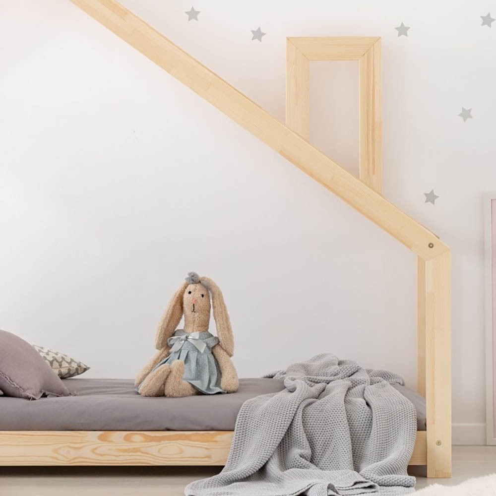 Lit simple en forme de maison adapté aux chambres d'enfants | Kasa-Store