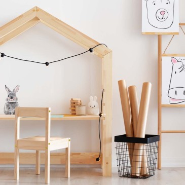 Bureau de chambre en bois...