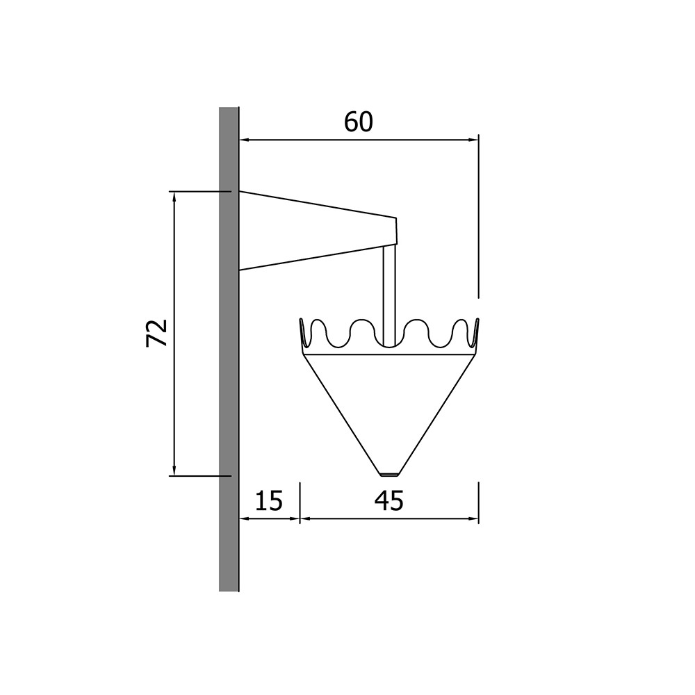 Servettocose Fiocco Rotating Wall Hanger