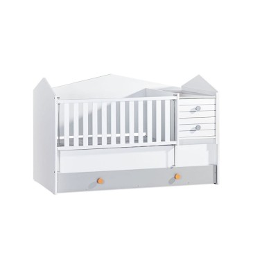 Cama convertible Bird Line: crece con su hijo