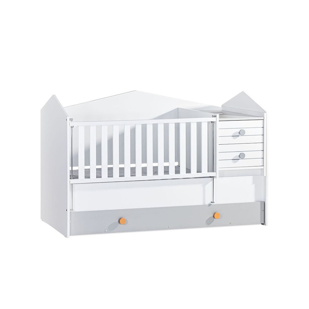 Cama convertible Bird Line: crece con su hijo