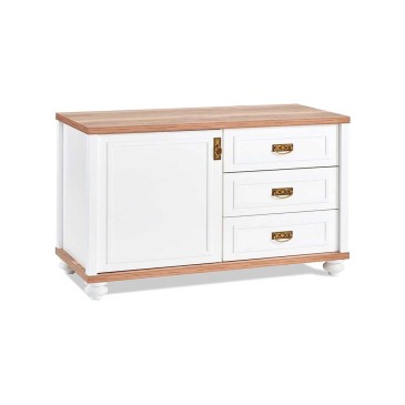 Furniture for girls: Liberty style chest of drawers with door