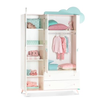 Unicorno Line wardrobe with...