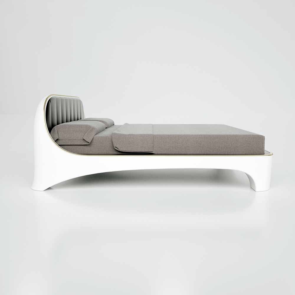 Elegance double bed by Zad Italy | Made in Italy