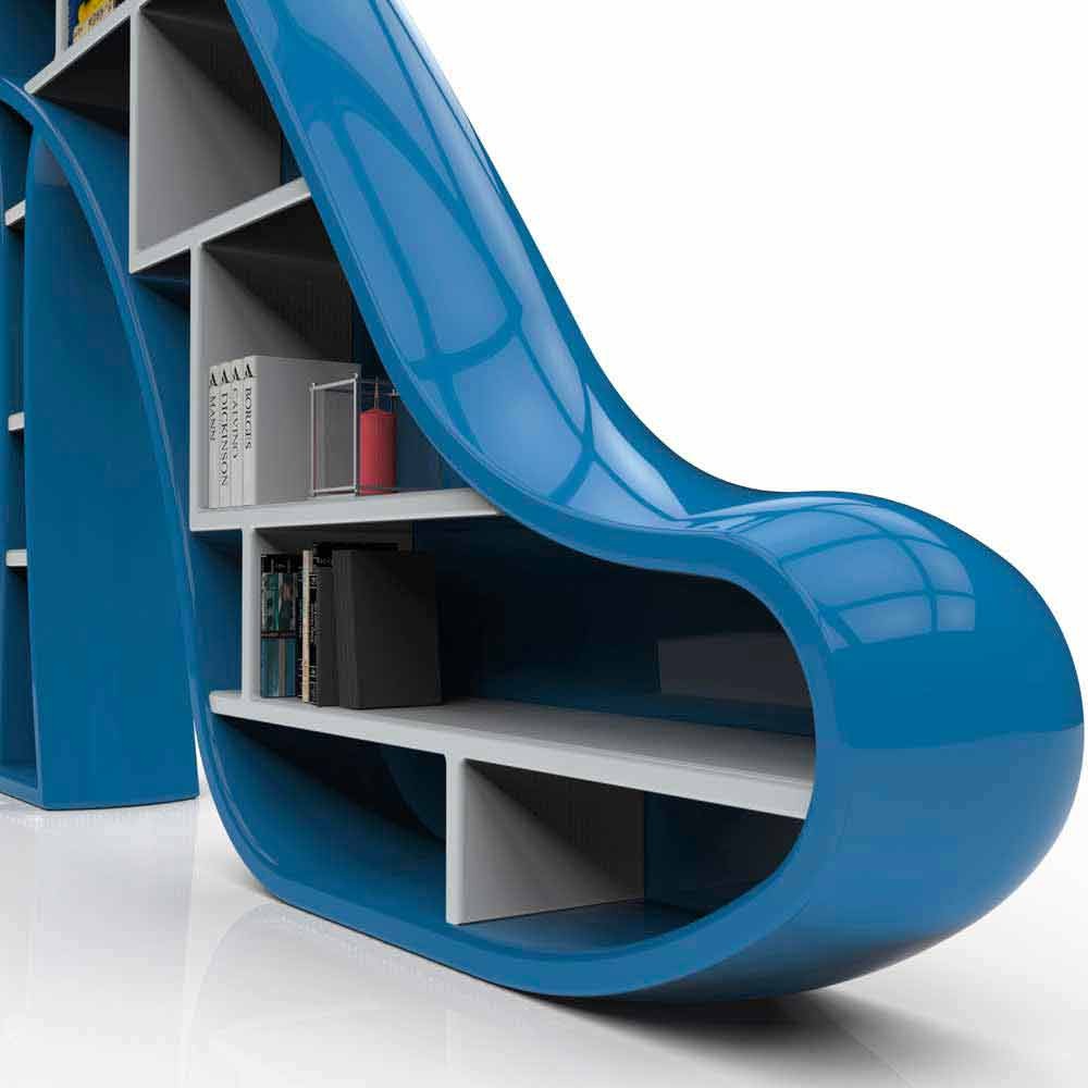 Iconic Lady bookcase by Zad Italy | designer Corazza Robereto