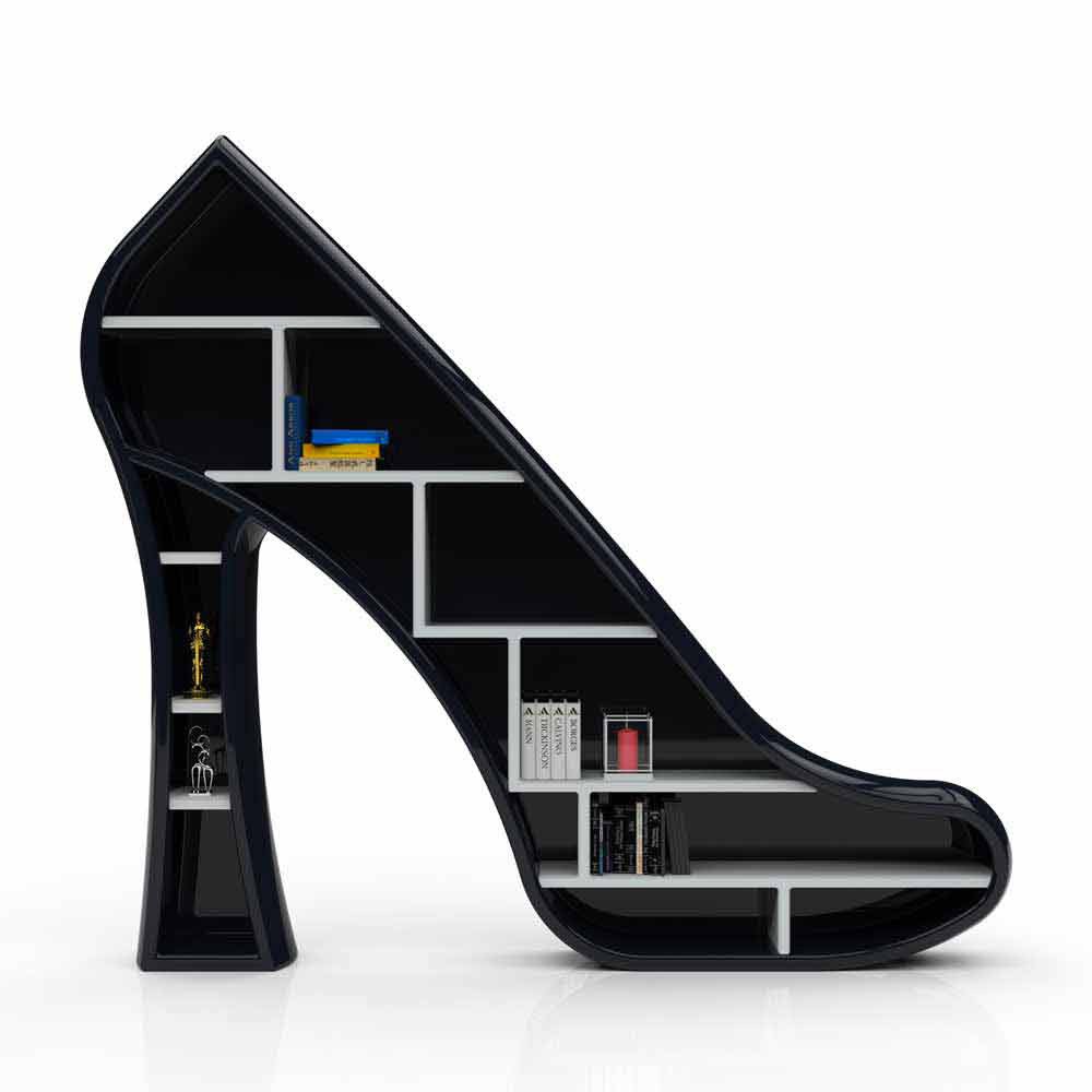 Iconische Lady boekenkast van Zad Italy | ontwerper Corazza Robereto