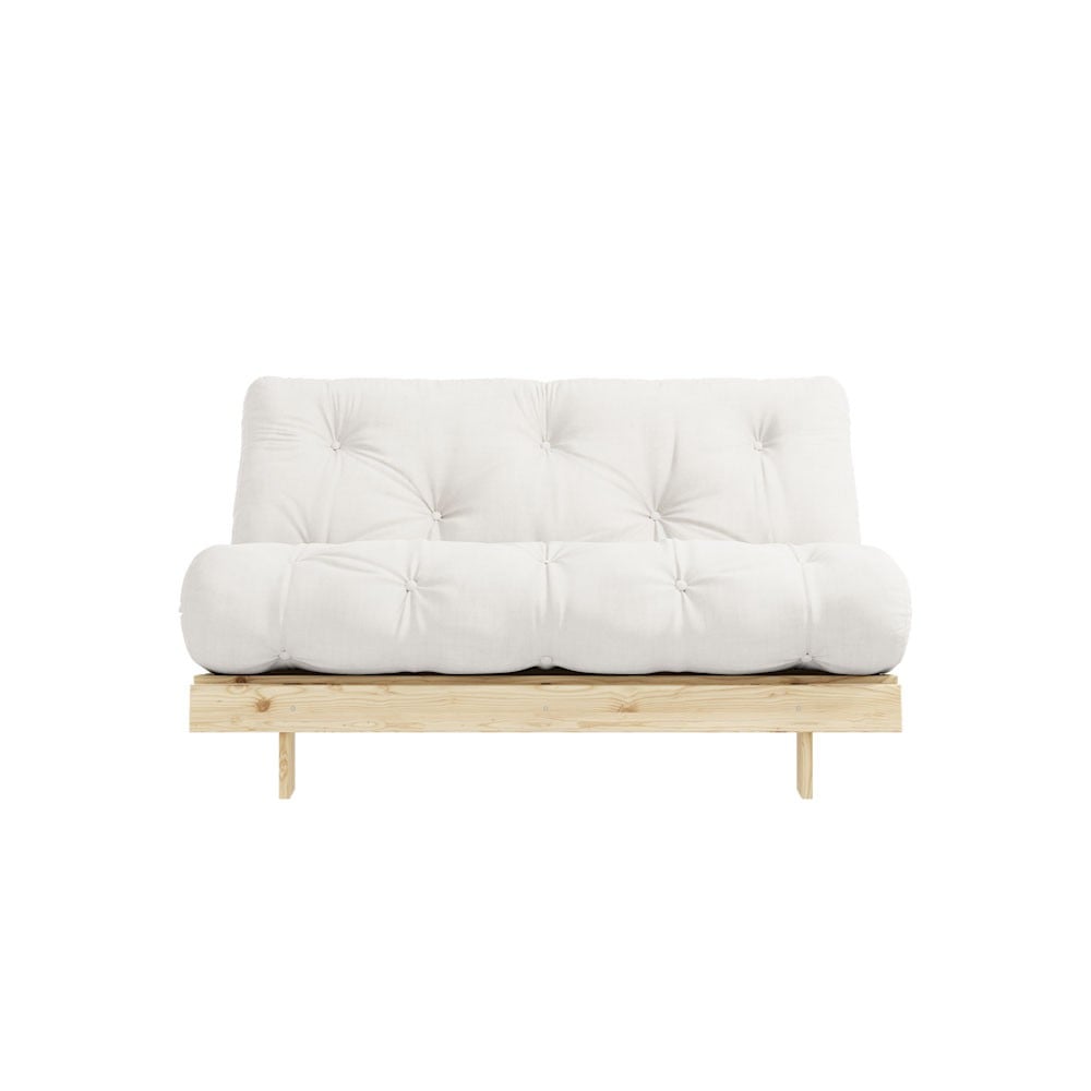 Roots Sofa Bed 140/160 in Pine Wood - Chaise Longue and Bed