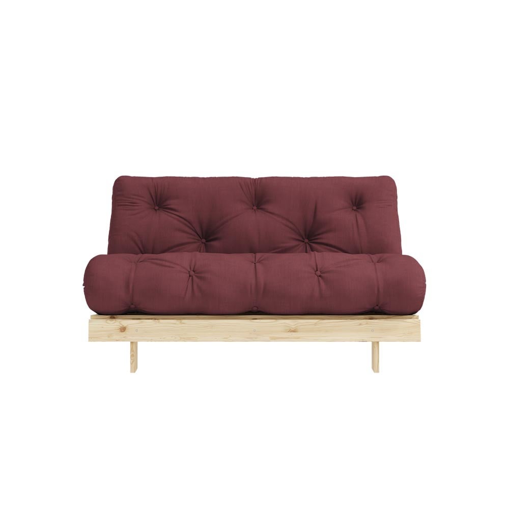 Roots Sofa Bed 140/160 in Pine Wood - Chaise Longue and Bed