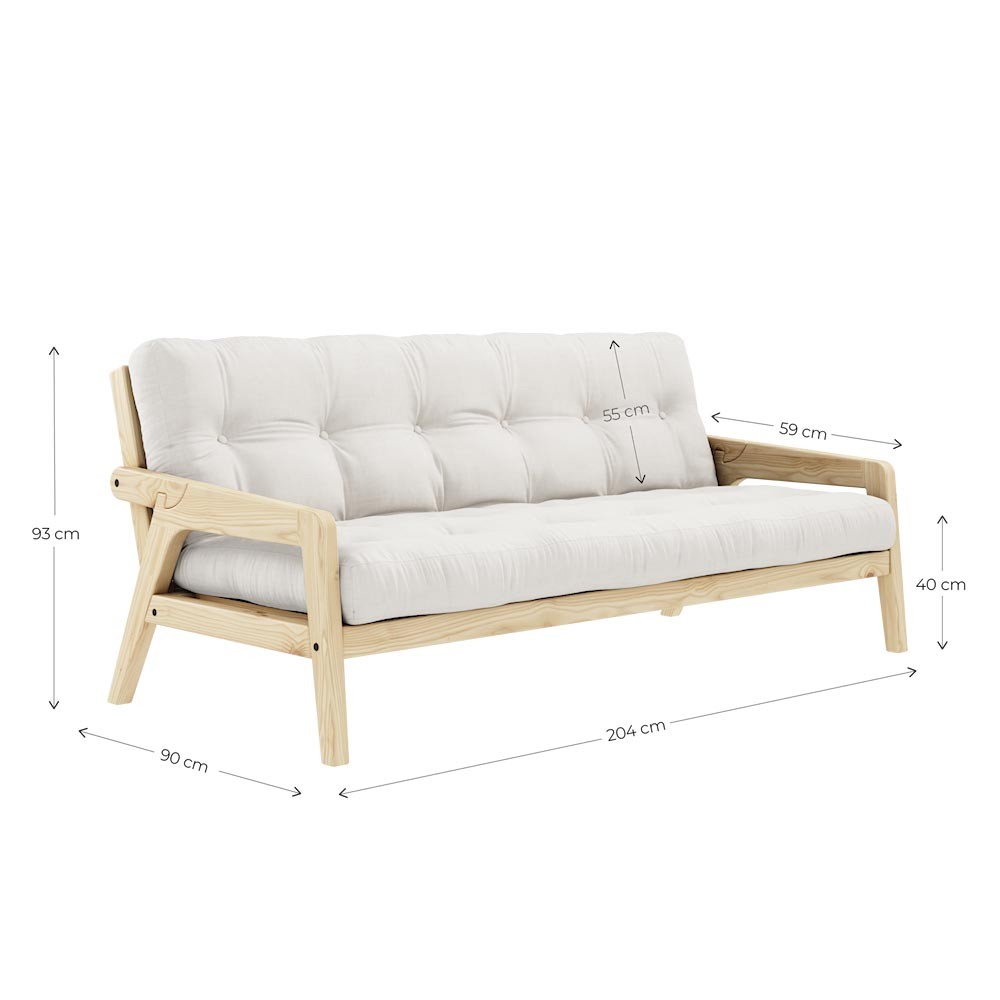 Grab Sofa Bed: Nordic Style, Comfort and Functionality