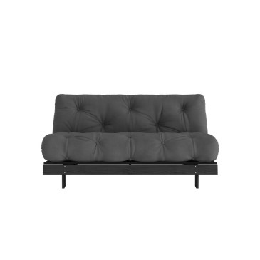 Roots Schlafsofa 140/160 aus Kiefernholz – Chaiselongue und Bett