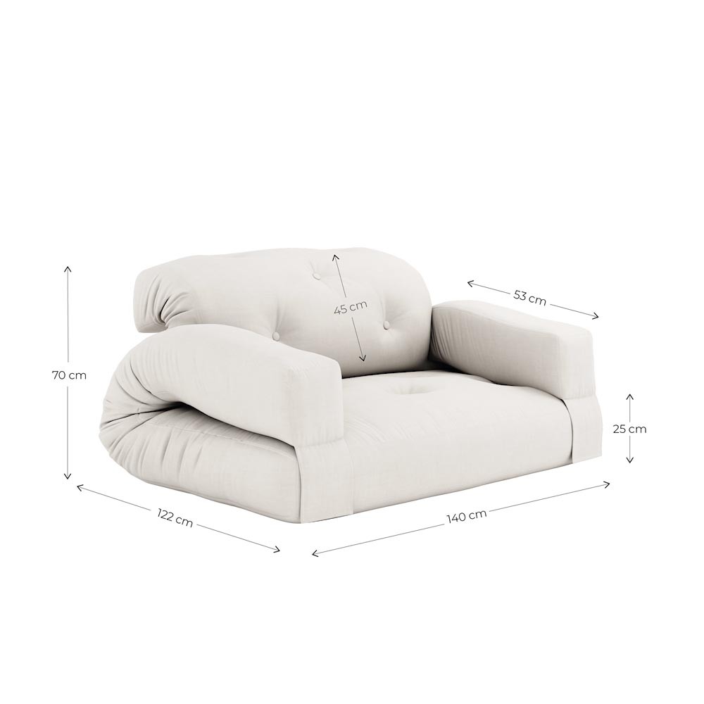 De perfecte converteerbare futon voor elke gelegenheid