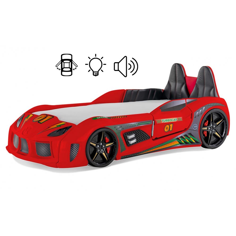 Cama con forma de coche de carreras | Sólo diseño y calidad para tu hijo.