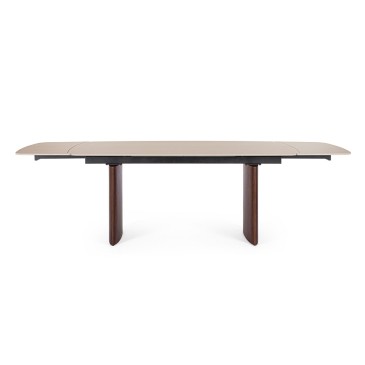 Mailis extendable table with porcelain stoneware top | Kasa-Store