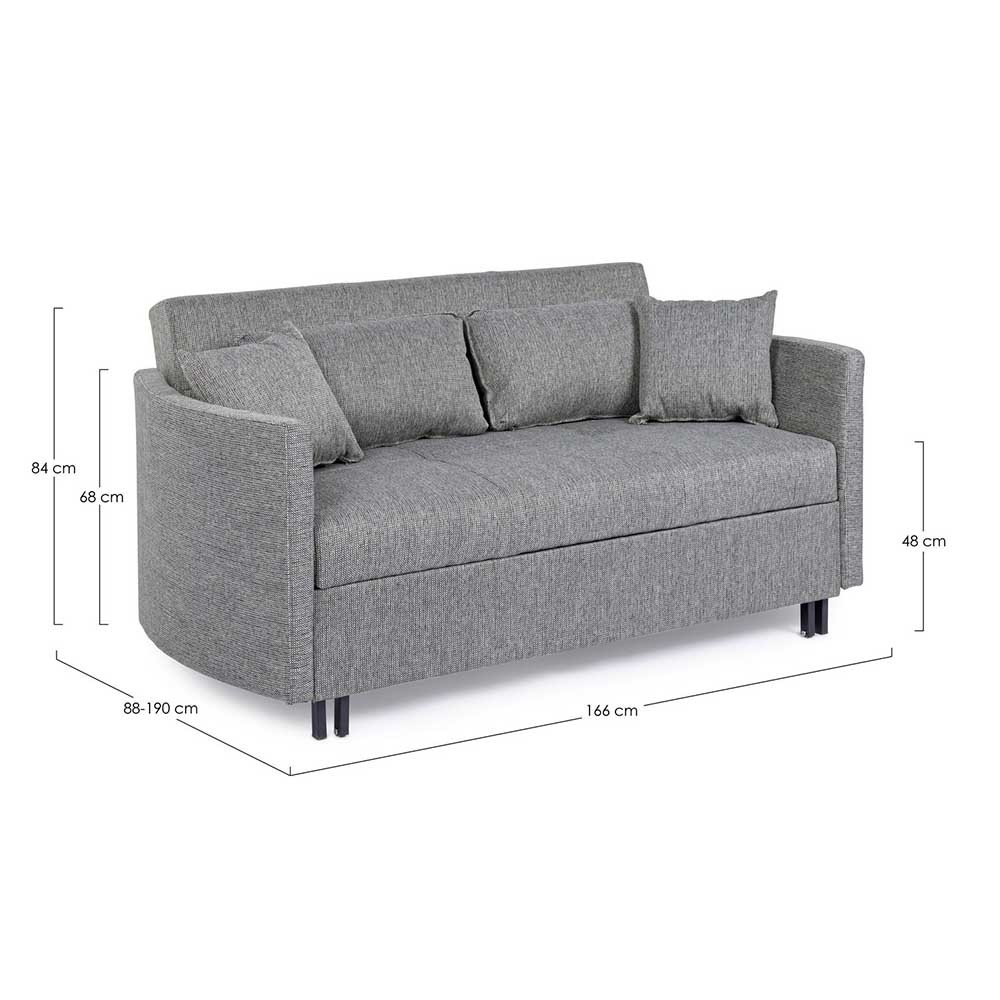 Modern sofa bed: design by Bizzotto | Kasa-Store