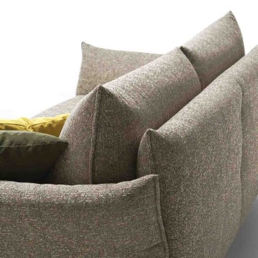 3 Seater Sofa Bed with Removable Cover | Disappearing Structure | Rosini Divani