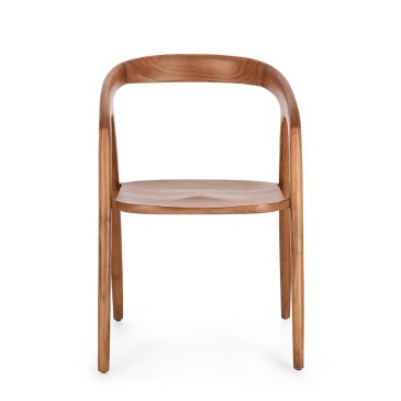 Teak wood chair suitable for Scandinavian environments | Kasa-Store