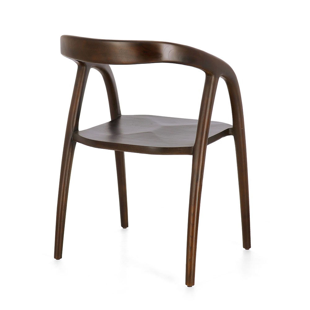 Teak wood chair suitable for Scandinavian environments | Kasa-Store