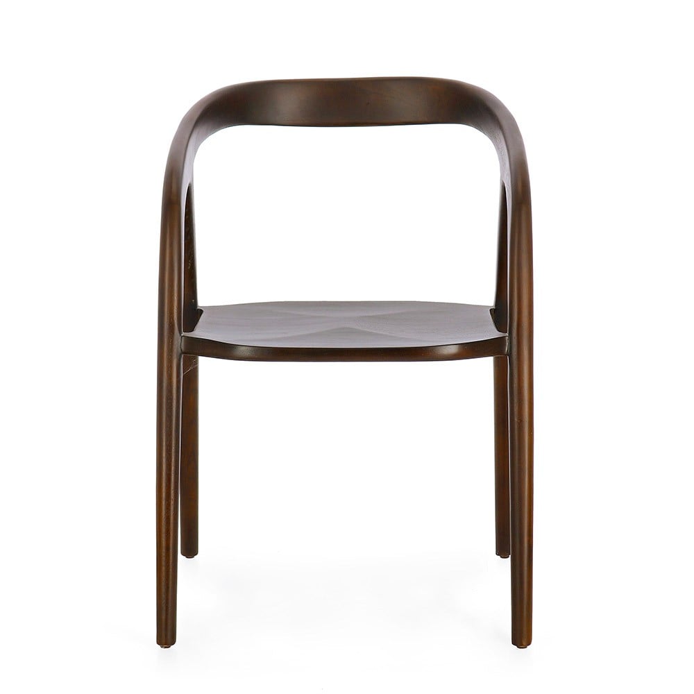 Teak wood chair suitable for Scandinavian environments | Kasa-Store