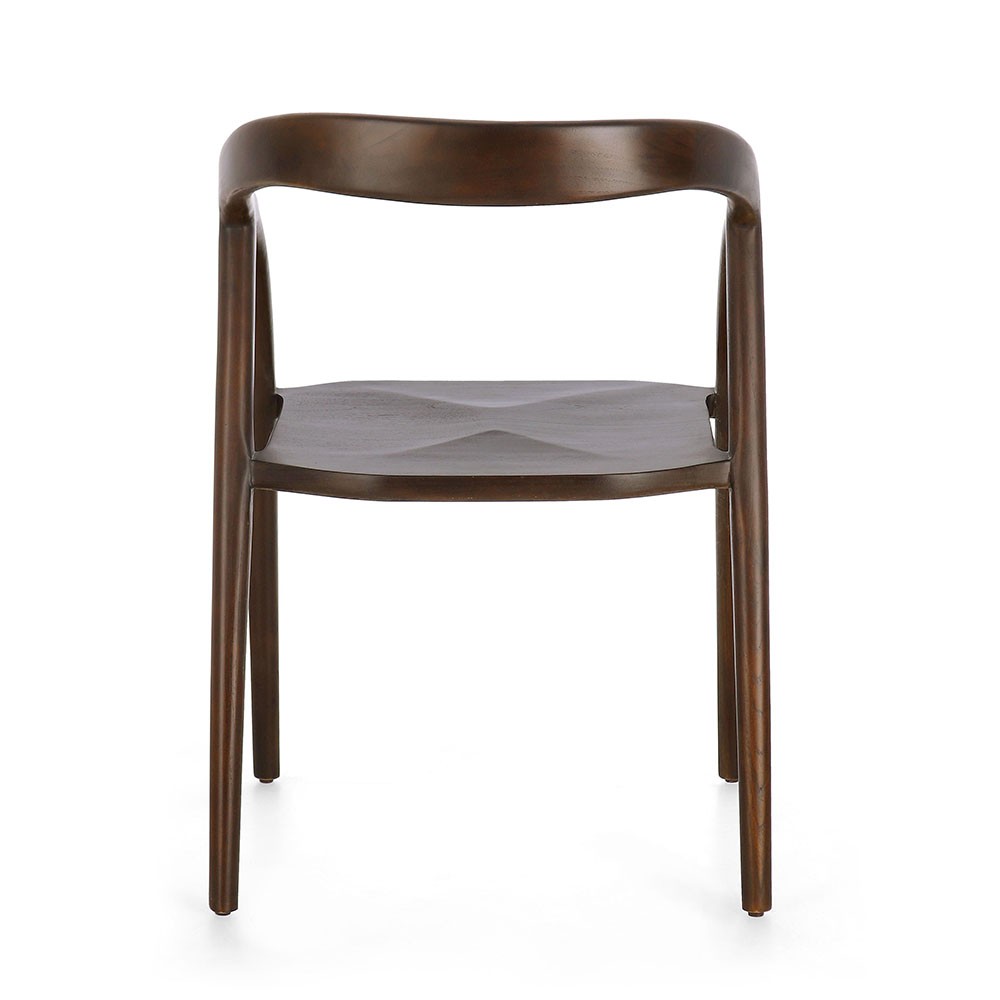 Teak wood chair suitable for Scandinavian environments | Kasa-Store