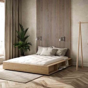 Cama japonesa Ziggy: Karup Design, compartimentos de arrumação