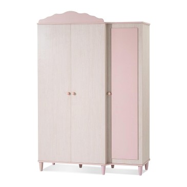 3-door bedroom wardrobe: modern design, large space and functional