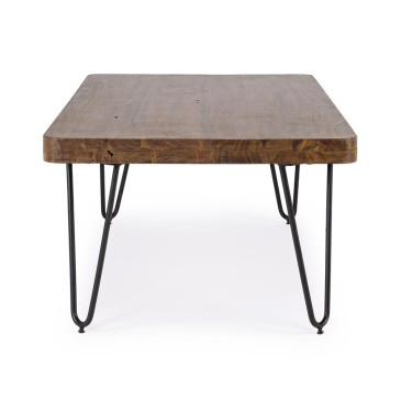 Table basse Edgar de Bizzotto avec plateau en acacia | kasa-store