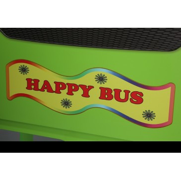 plastiko happy bus krevet zeleni