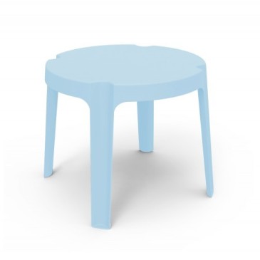 Table basse d'extérieur empilable Resol Rita en polyéthylène disponible en différentes couleurs