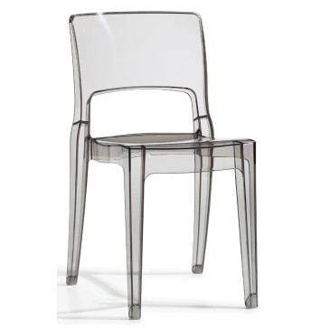 isy chaise antichoc gale transparent fumé