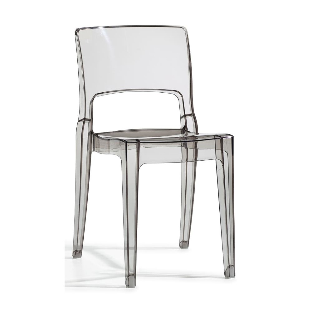 isy chaise antichoc gale transparent fumé