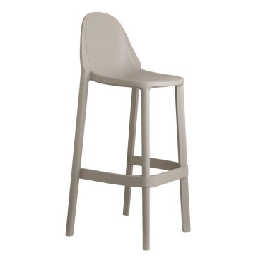 tabouret plus tavelure gris tourterelle