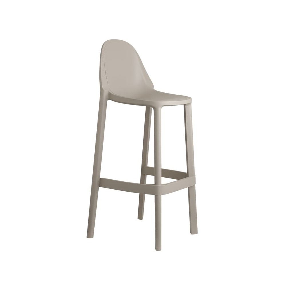 tabouret plus tavelure gris tourterelle