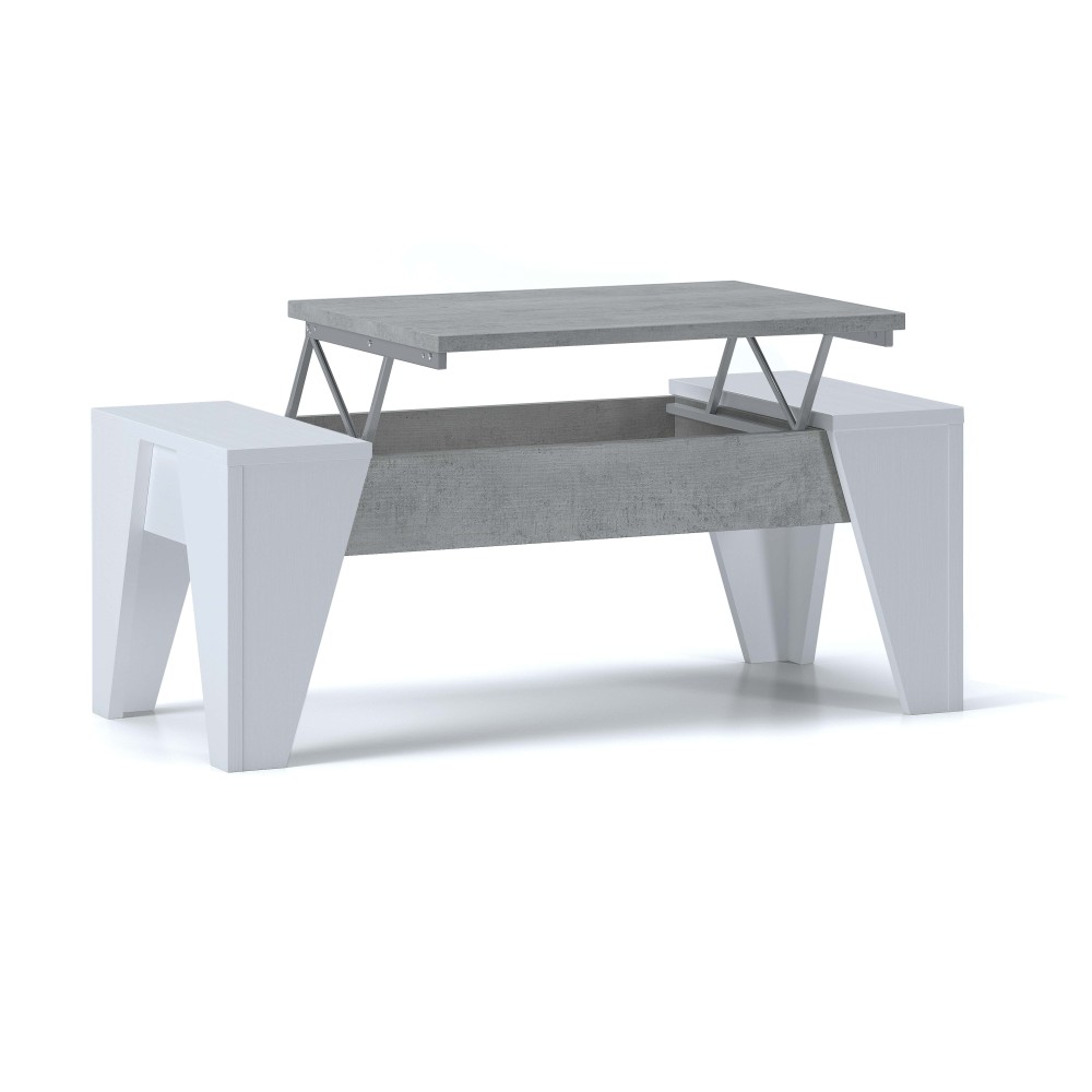 Table de rangement avec plateau inclinable | kasa-store