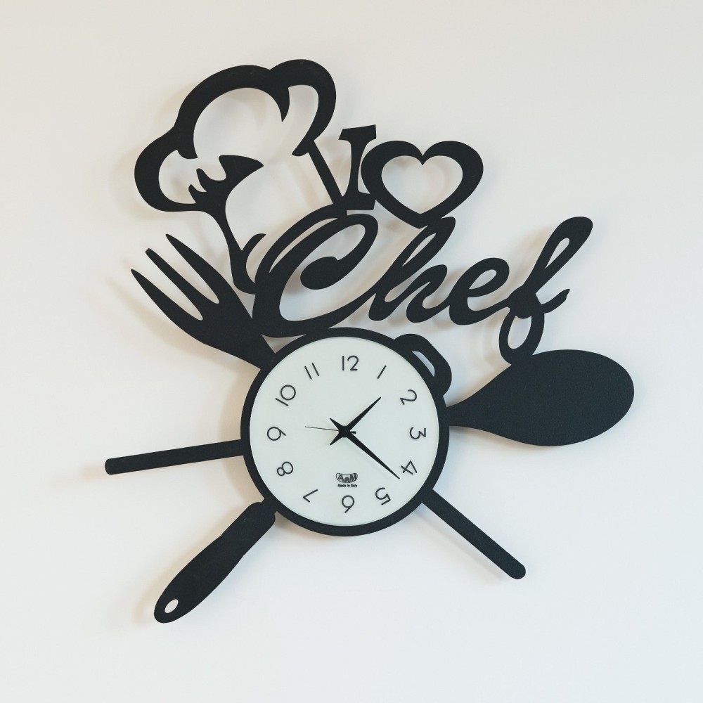 Reloj Pared Cocina Decorativo En Madera Mas Obsequio