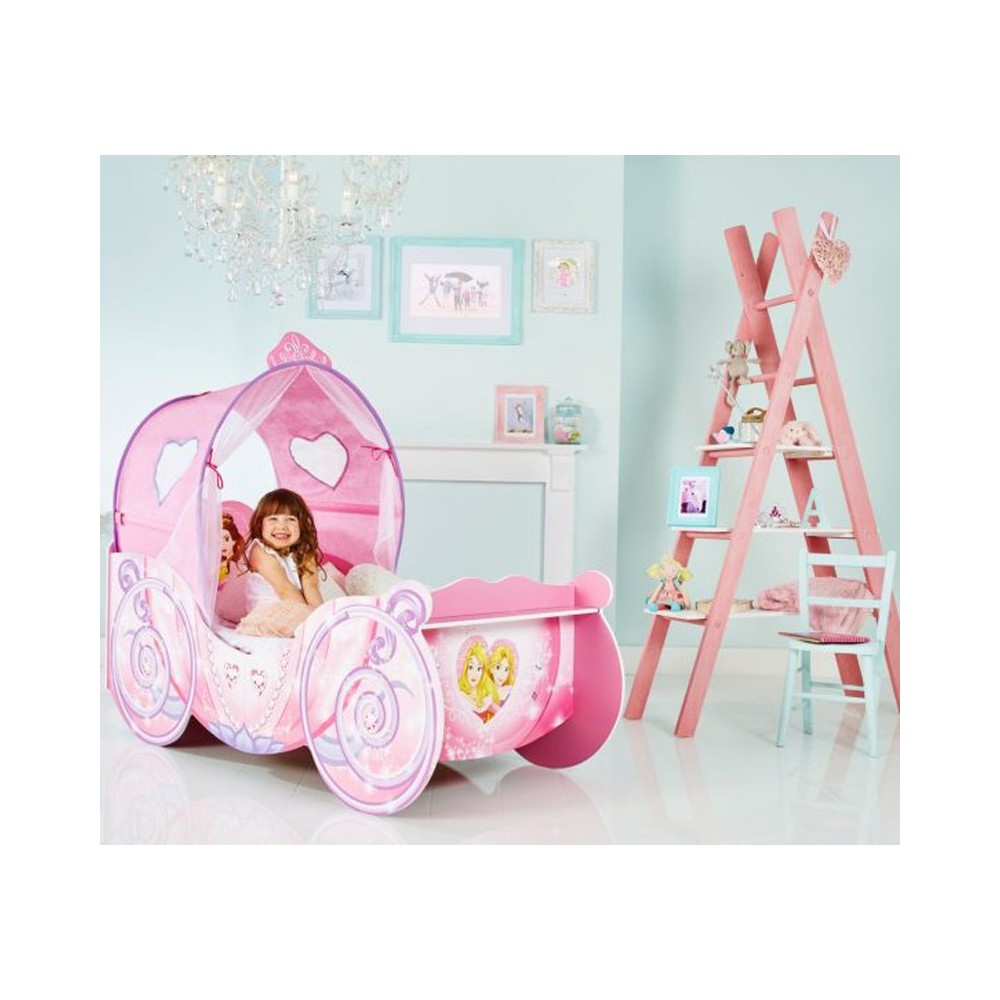 Lit Bebe En Forme De Caleche Disney Princess Avec Auvent