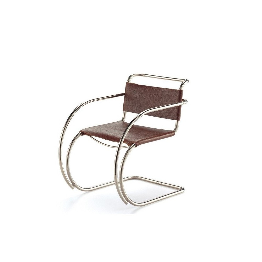 neuauflage von mr chair von ludwig mies van der rohe in leder oder rattan  mit oder ohne armlehnen